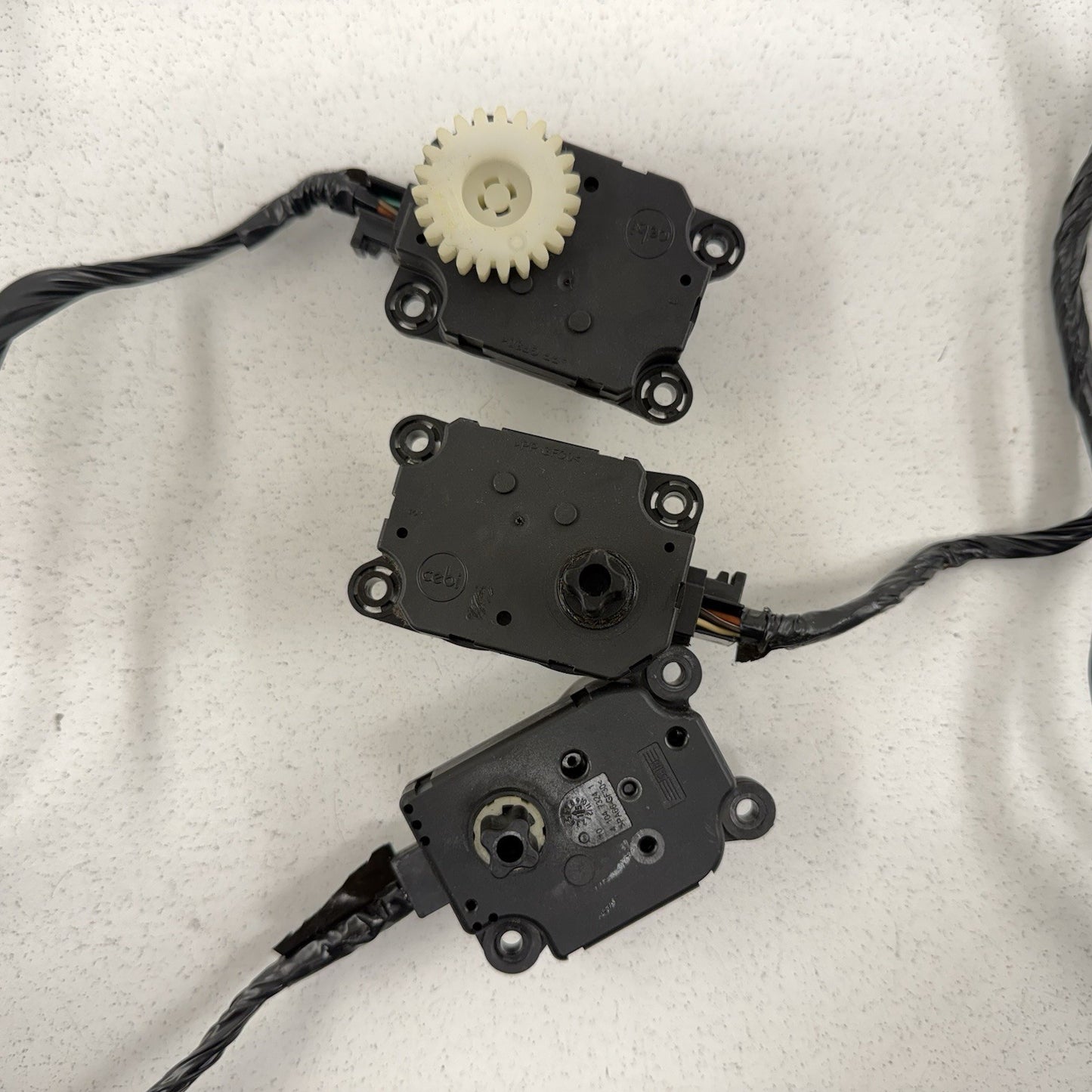 10-15 Chevrolet Camaro HVAC Box Heater AC Flap Motor Air Mix Actuator Set OEM