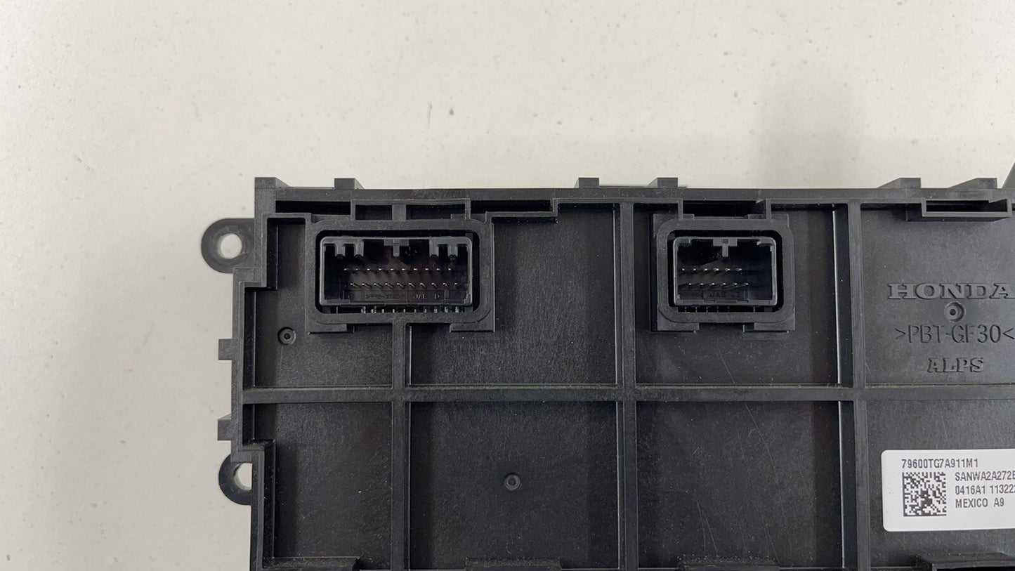 16-18 HONDA PILOT ELITE CLIMATE CONTROL AC AIR HEATER UNIT 79600-TG7-A911 OEM