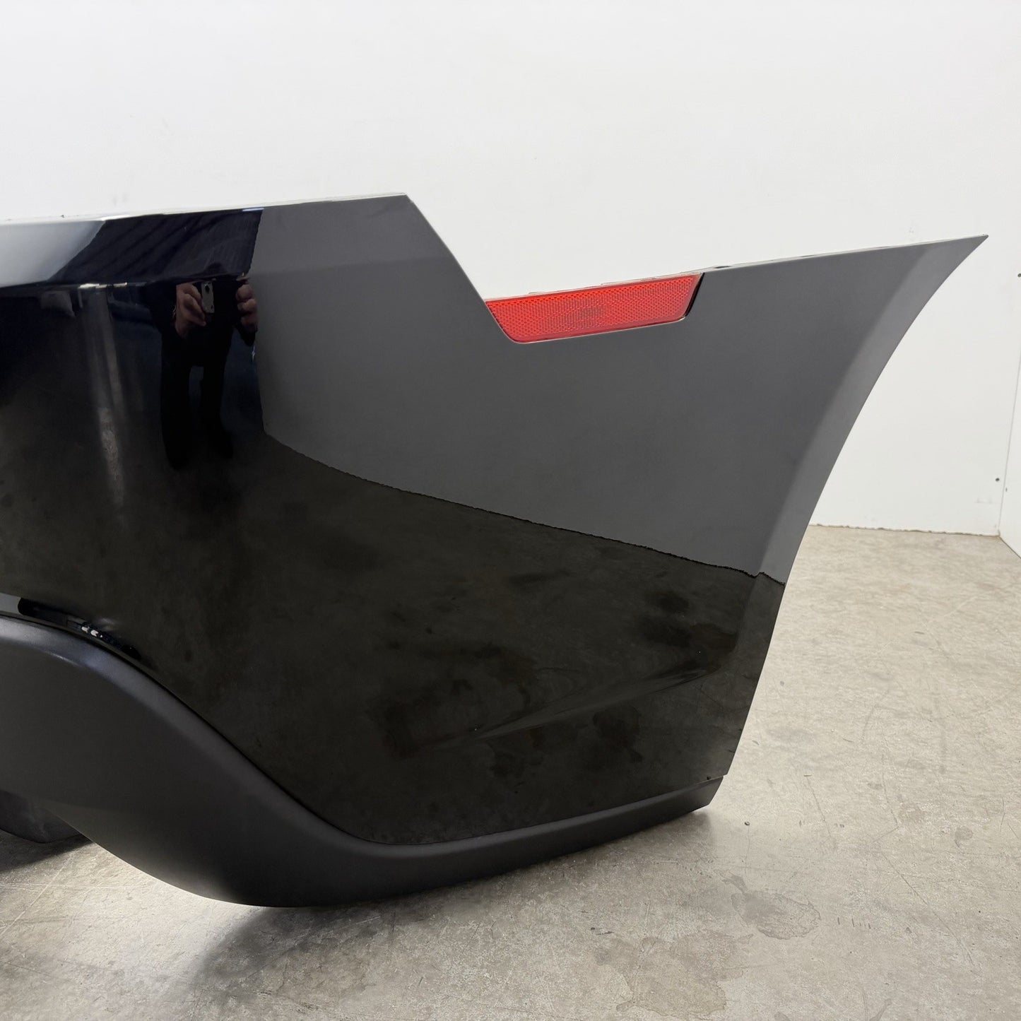 14-15 Chevrolet Camaro SS Rear Bumper Cover Complete W/ Diffuser Black OEM