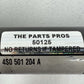 17-23 Audi R8 V10 Passenger Right Rear CV Axle Shaft 4S0501204A OEM