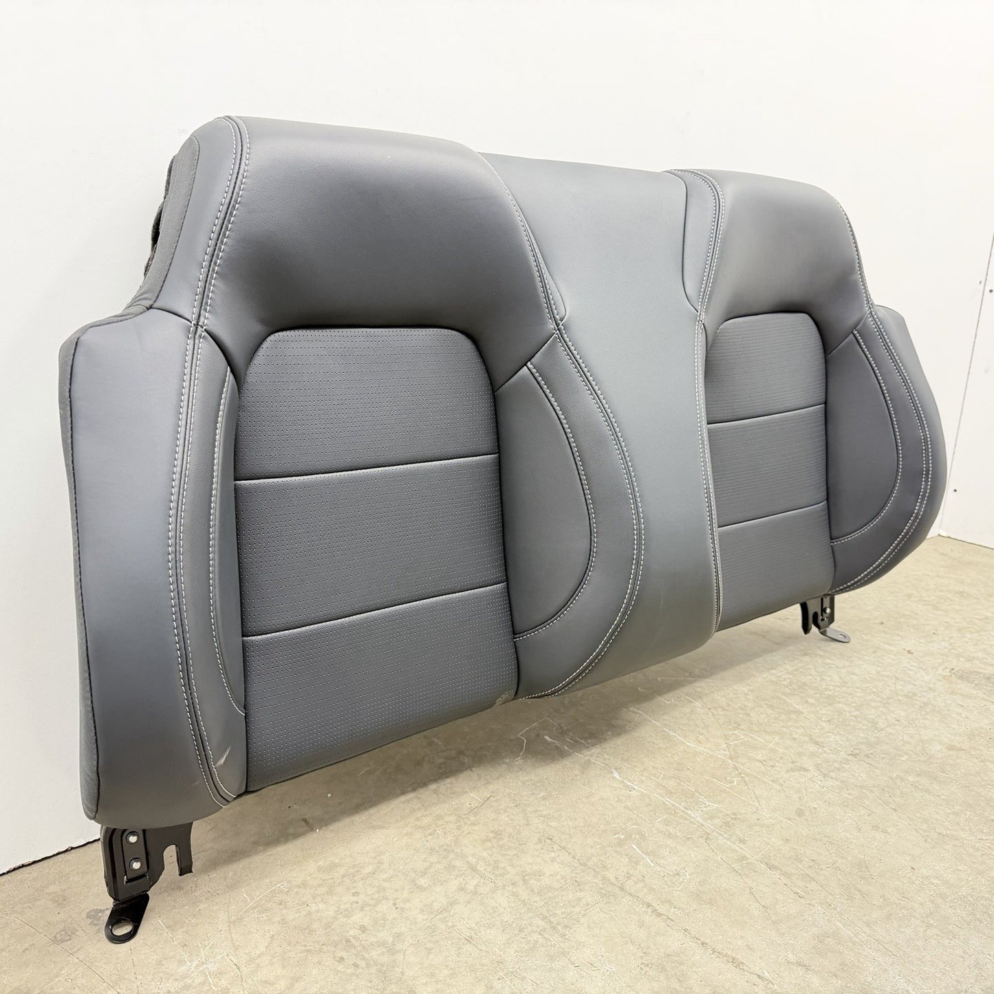 24-26 Ford Mustang Convertible Rear Seat Set Upper & Lower Cushion Leather OEM