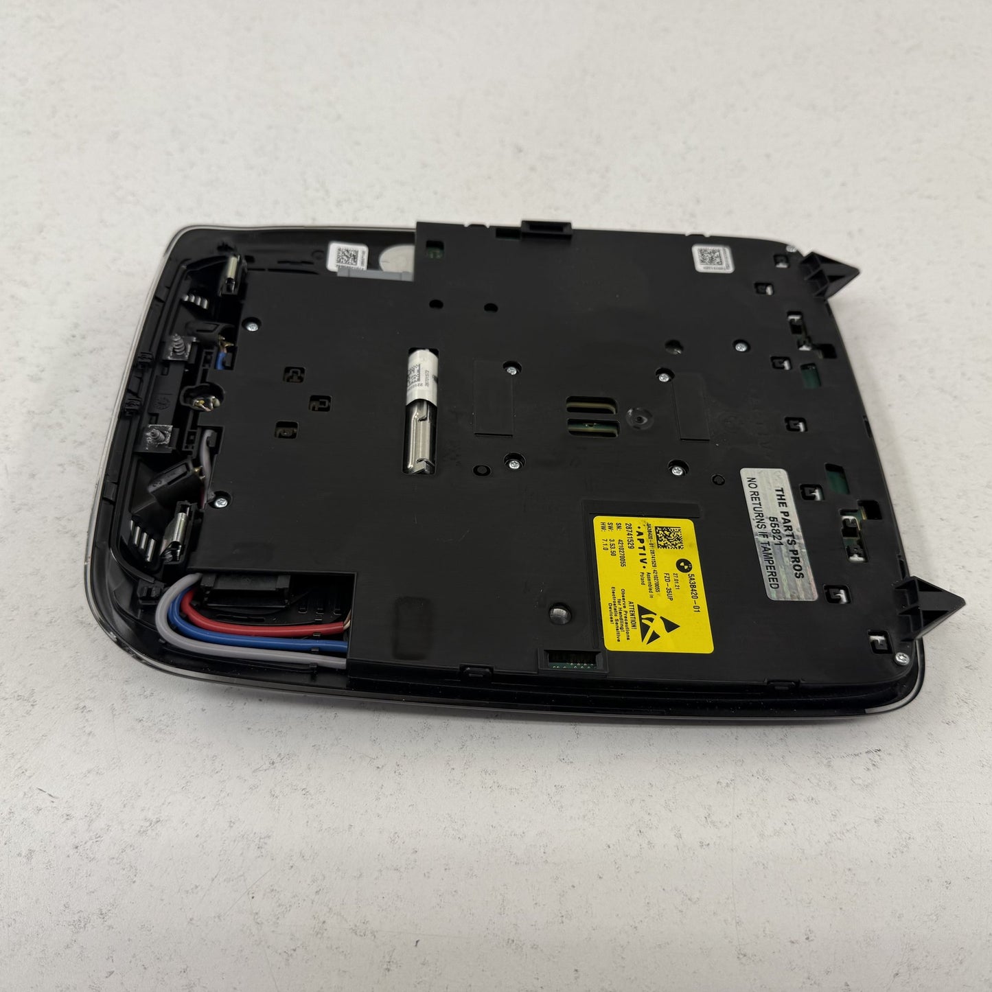 2021-2026 BMW M3 M4 G80 G82 Front Overhead Console Dome Light Panel Black OEM