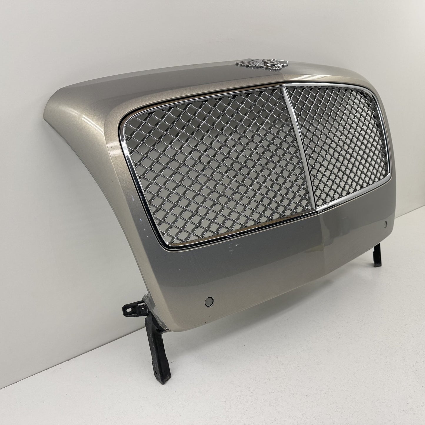 14-18 Bentley Flying Spur Front Hood Bumper Upper Radiator Grille Complete OEM