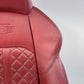 18-24 Audi S4 S5 Driver Left Front Sport Seat Upper Cushion Magma Red OEM