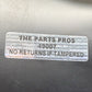 10-16 Mercedes W212 E350 Driver Left Front Lower Seat Cushion Black OEM