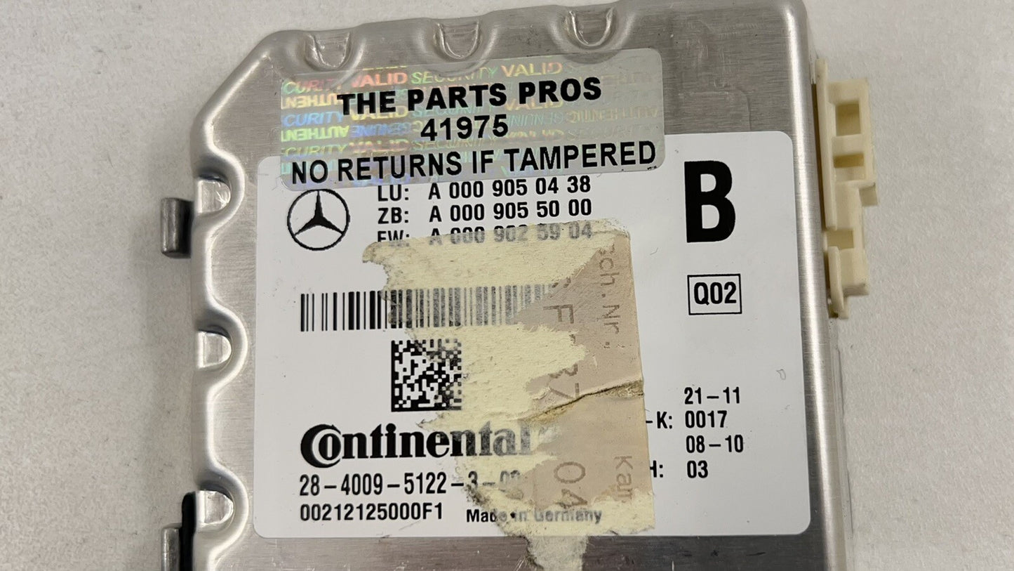 12-18 MERCEDES BENZ CLS550 W218 WINDSHIELD LANE DEPARTURE KEEP ASSIST CAMERA OEM