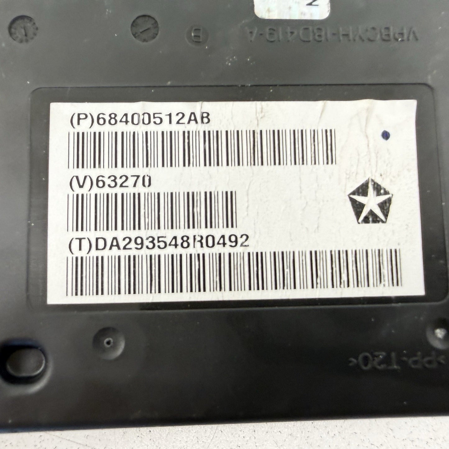 19-23 Dodge Challenger Charger A/C And Heater Climate Control Module OEM