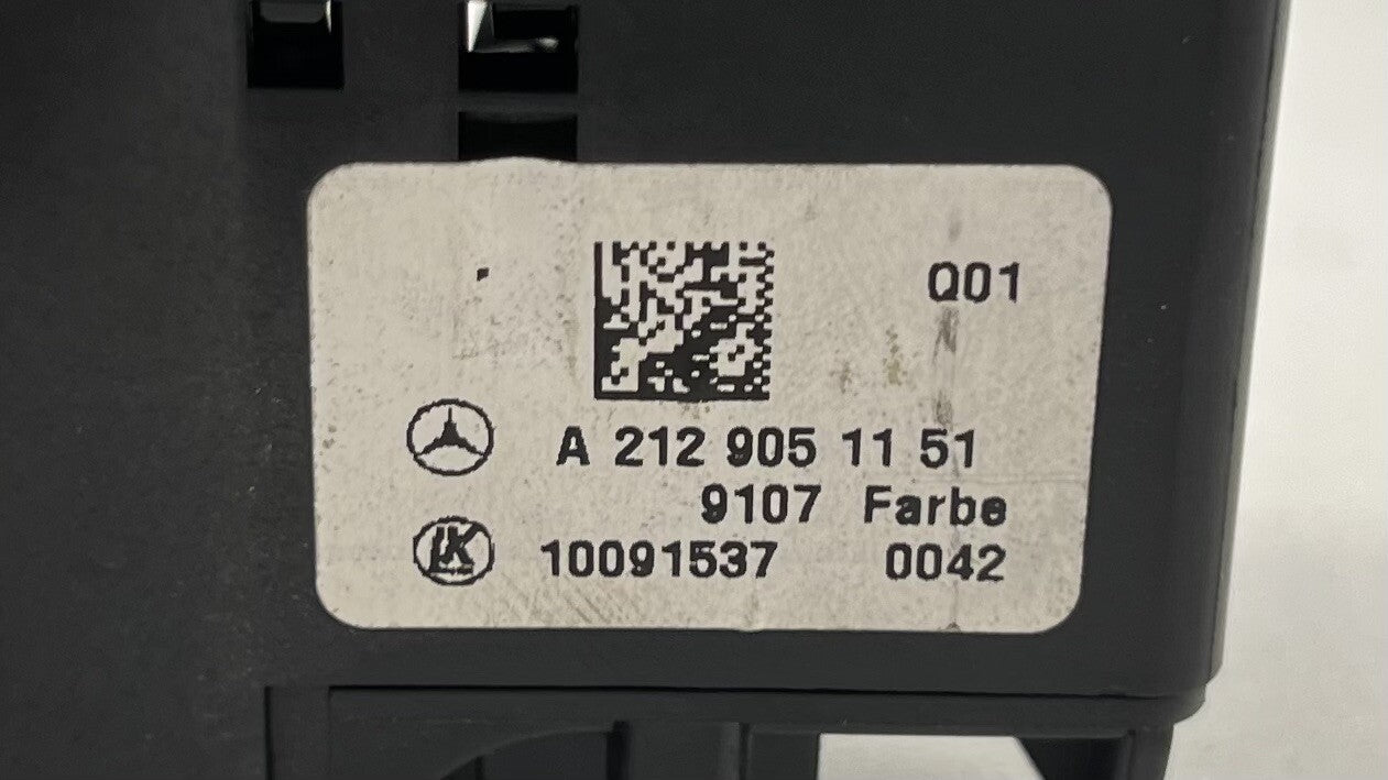 12-18 MERCEDES BENZ CLS550 W218 HEADLIGHT HEAD LIGHT LAMP CONTROL SWITCH OEM