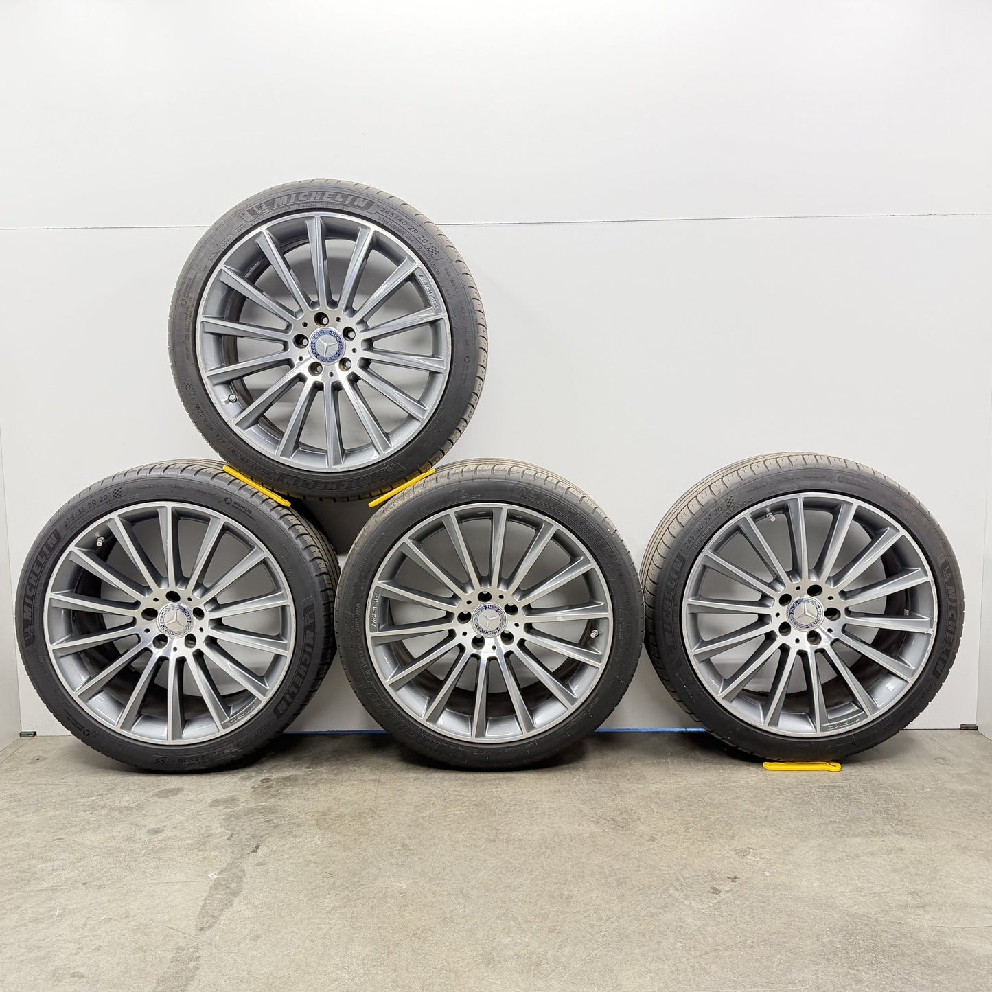 2014-2020 Mercedes S550 W222 AMG 20" Wheels Set Rims &amp; Tires OEM