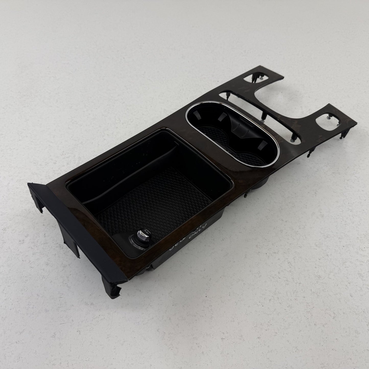 2014-2018 Bentley Flying Spur Center Console Shifter Trim Cup Holder Storage OEM