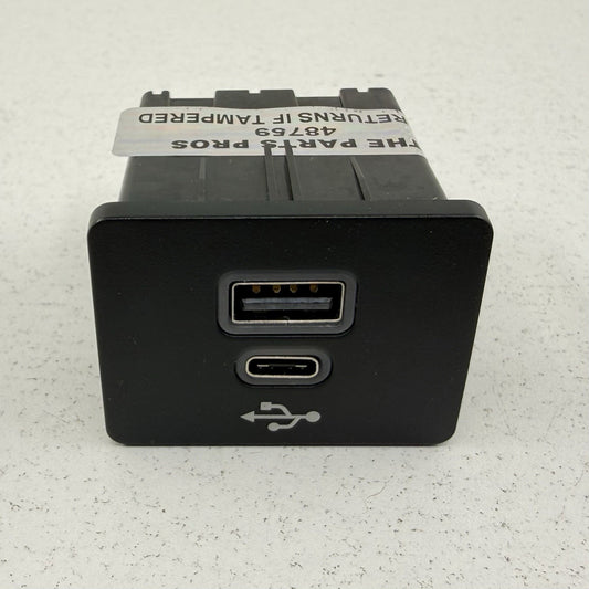24-26 Ford Mustang Front Center Console USB Charge Port PC3T-14F014-AC OEM