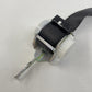 11-16 BMW M5 528 535 550 F10 Rear Seatbelt Seat Belt Retractor Set Black OEM