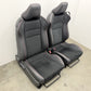 13-20 Subaru BRZ Limited Front Seat Pair Suede Black W/ Red Stitching OEM