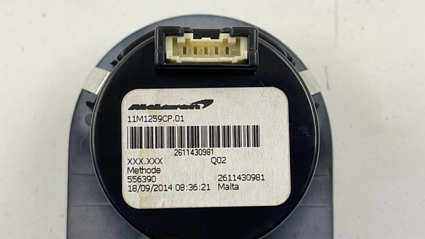 15-17 MCLAREN 650S HEADLIGHT HEAD LIGHT CONTROL SWITCH MODULE 11M1259CP OEM