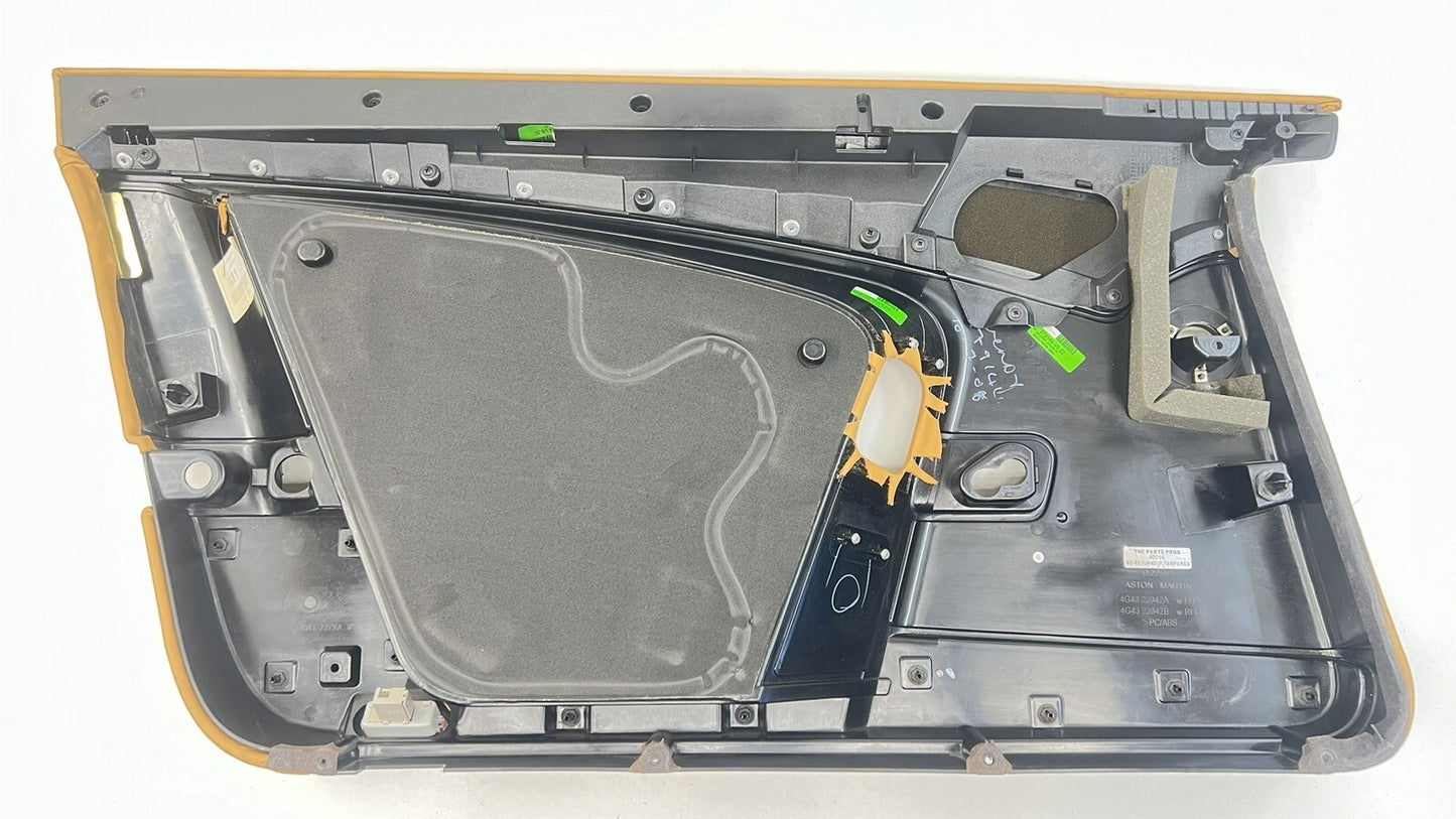 07-10 ASTON MARTIN VANTAGE PASSENGER RIGHT FRONT DOOR PANEL COVER TRIM OEM