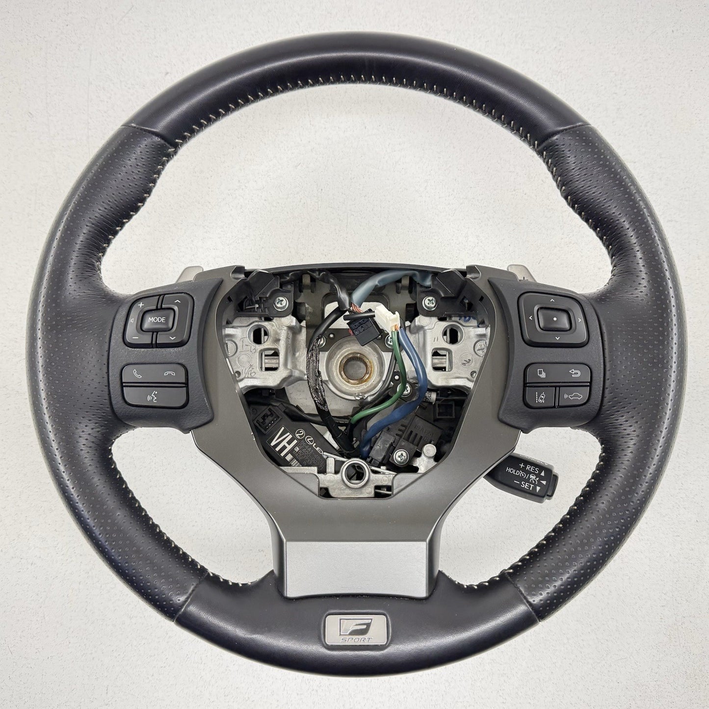 22-25 Lexus IS500 F Sport Heated Steering Wheel W/ Paddle Shifters Black OEM