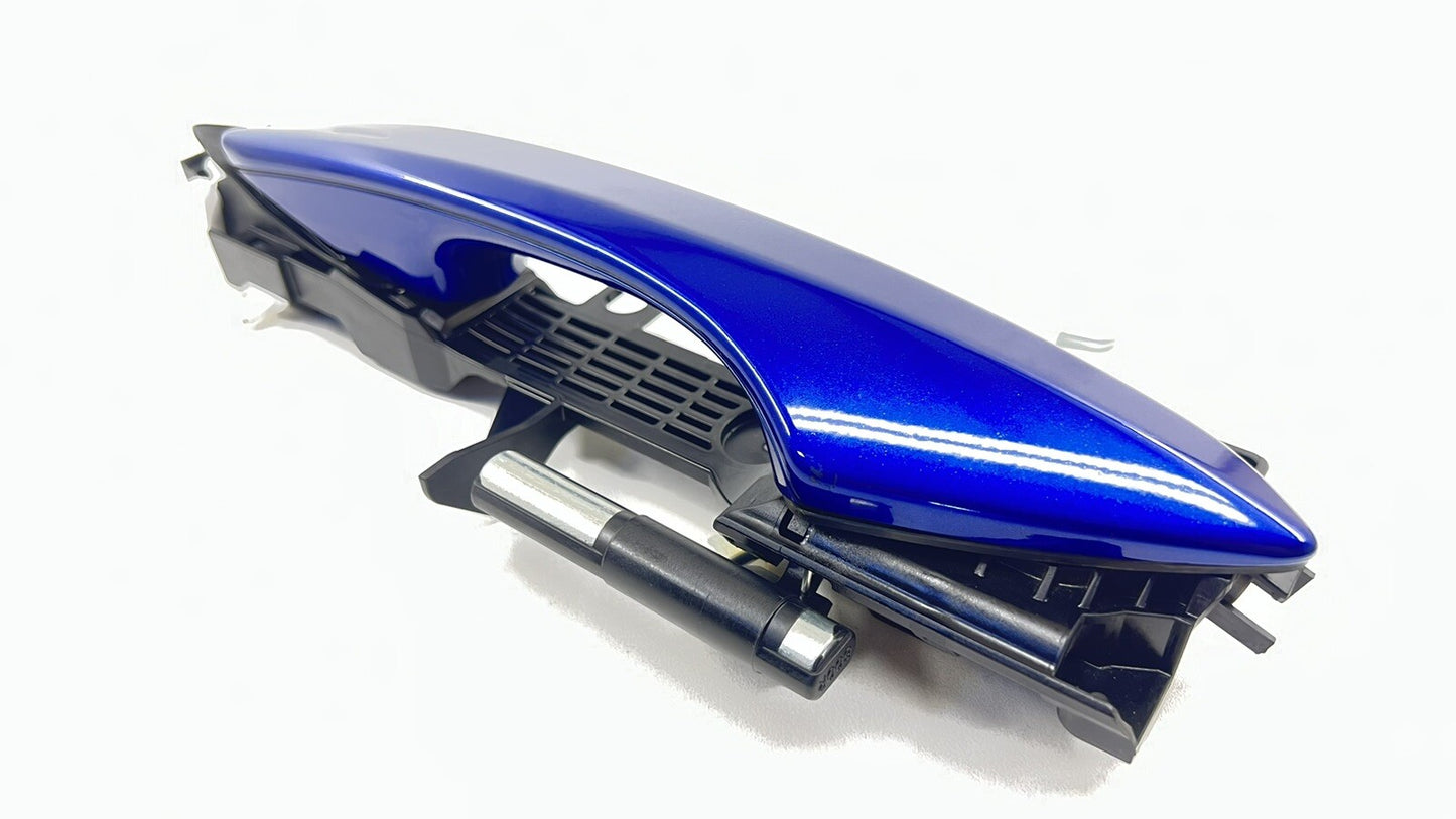 15-19 LEXUS RC F PASSENGER RIGHT EXTERIOR DOOR HANDLE ASSEMBLY BLUE OEM