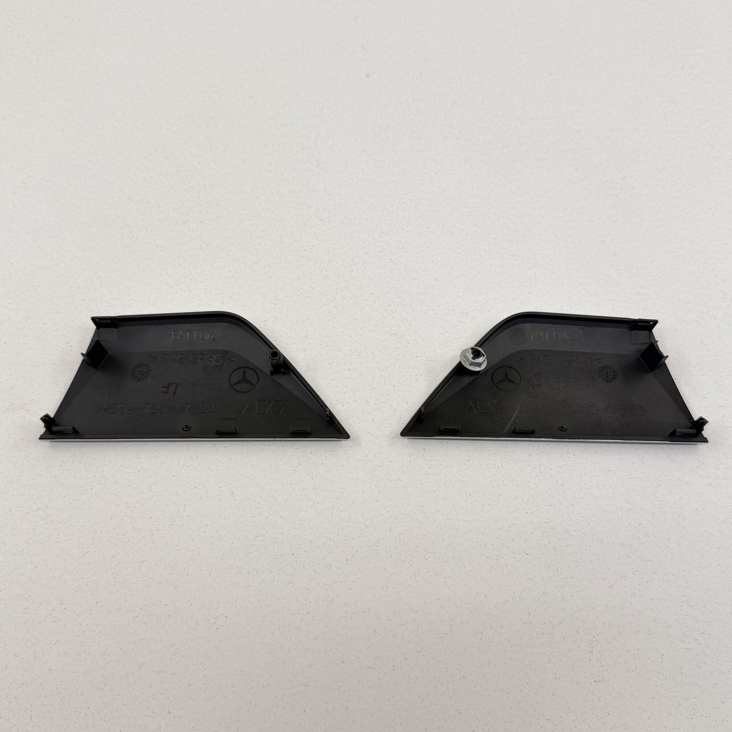 12-14 Mercedes C250 W204 Dash Door Center Console Interior Trim Set Aluminum OEM