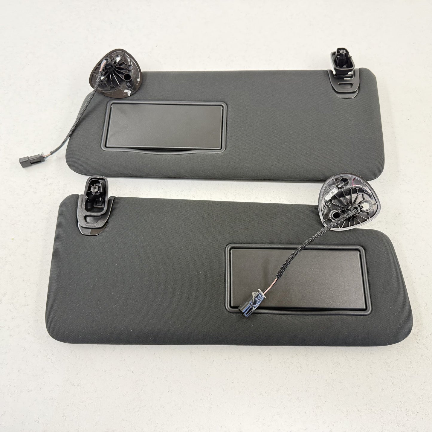 2019-2026 Ram 2500 3500 Sunvisor Sun Visor Shade Pair Left &amp; Right Black OEM