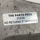 15-17 MCLAREN 650S DRIVER LEFT FRONT LOWER CONTROL ARM 11B0067CP OEM