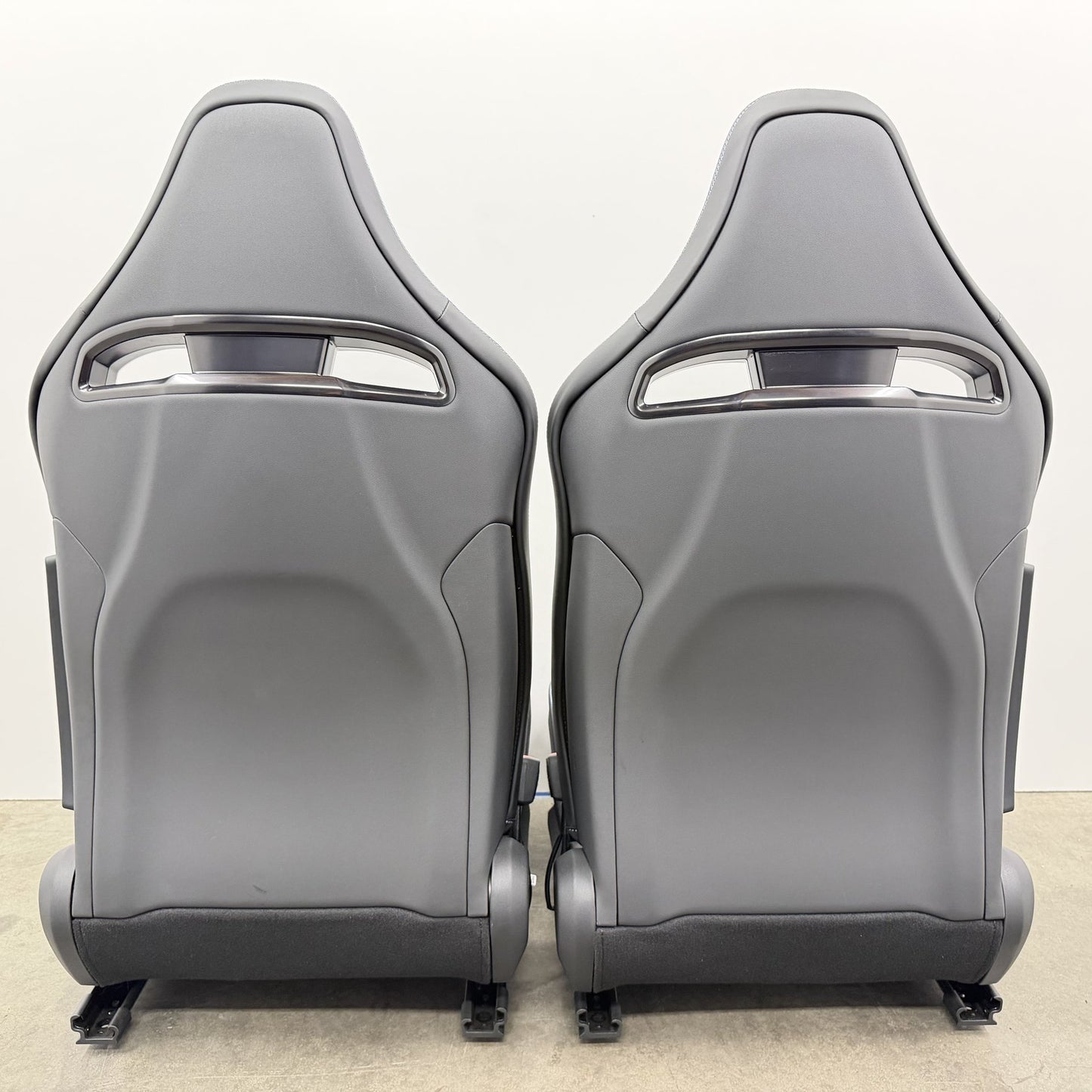 22-26 Hyundai Elantra N Front N Light Sport Bucket Seat Pair Leather & Suede OEM