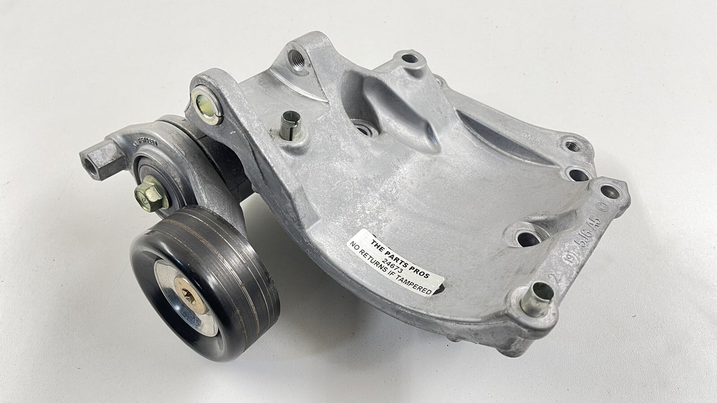 16-20 ACURA MDX ENGINE BELT TENSIONER PULLEY AC COMPRESSOR BRACKET OEM