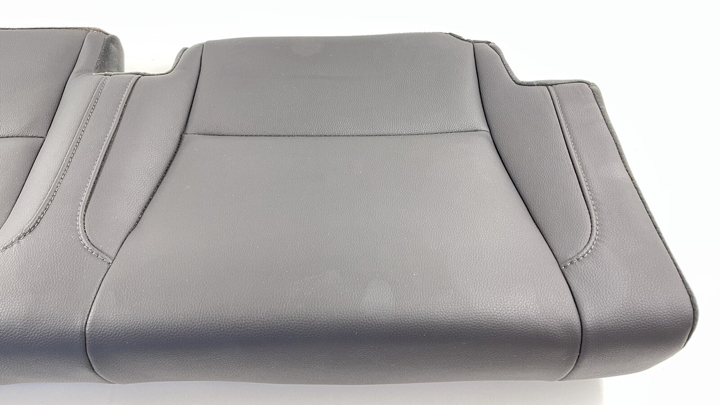 17-20 ACURA MDX REAR 3RD ROW LOWER SEAT CUSHION COVER LEATHER BLACK OEM