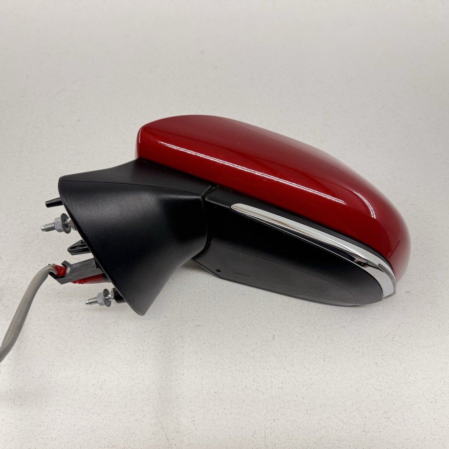 25-26 Toyota Camry Driver Left Door Mirror Side View Blind Spot Red OEM