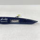 17-24 MASERATI GHIBLI TRUNK GARNISH TRIM LICENSE PLATE LIGHT MOULDING BEZEL OEM