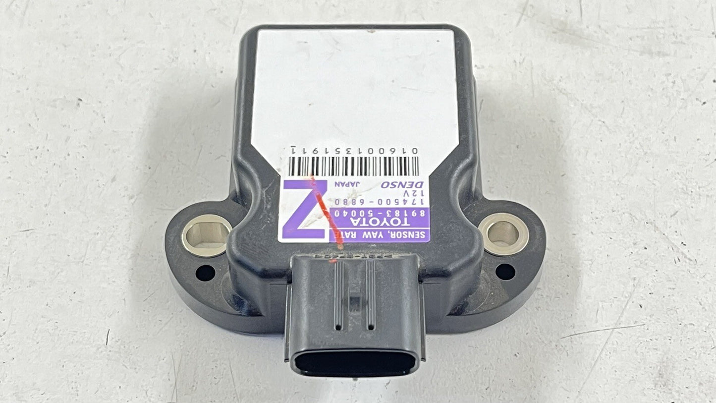 16-20 LEXUS GS F STABILITY YAW RATE SENSOR MODULE 89183-50040 OEM