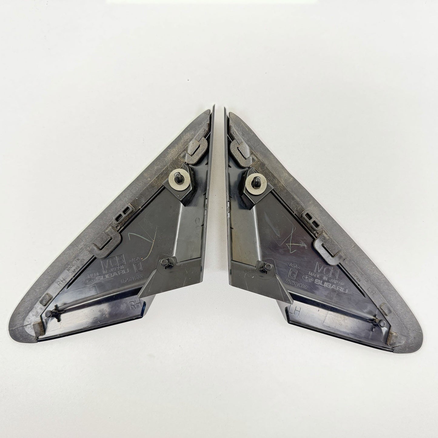 22-25 Subaru WRX Left And Right Front Upper Fender Cover Corner Trim Pair OEM