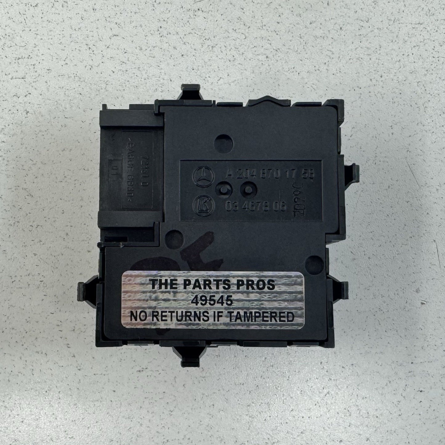 08-14 Mercedes W204 C250 Passenger Right Front Seat Control Switch OEM