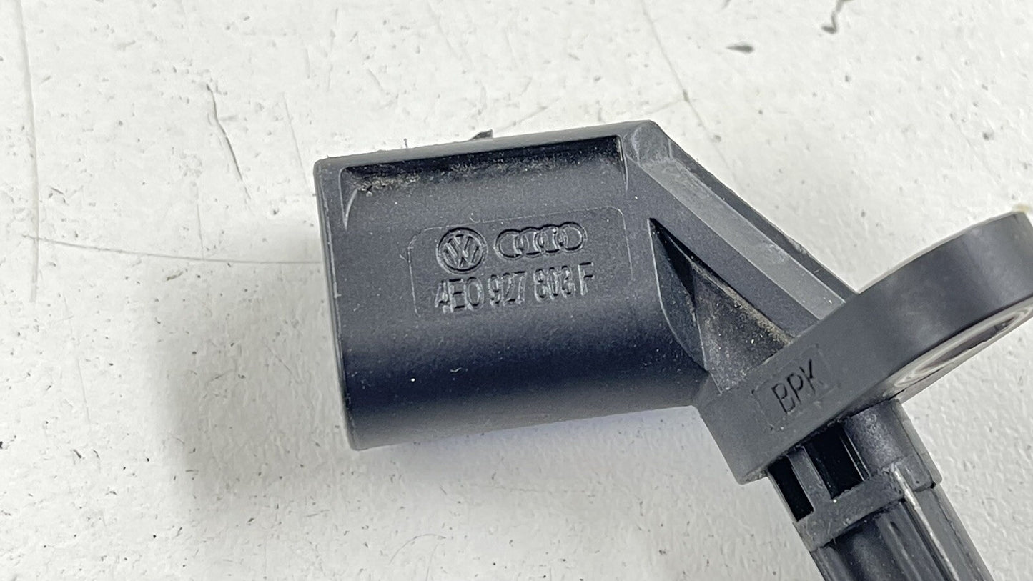 15-18 AUDI A8 ABS WHEEL SPEED SENSOR 4E0 927 803 F OEM