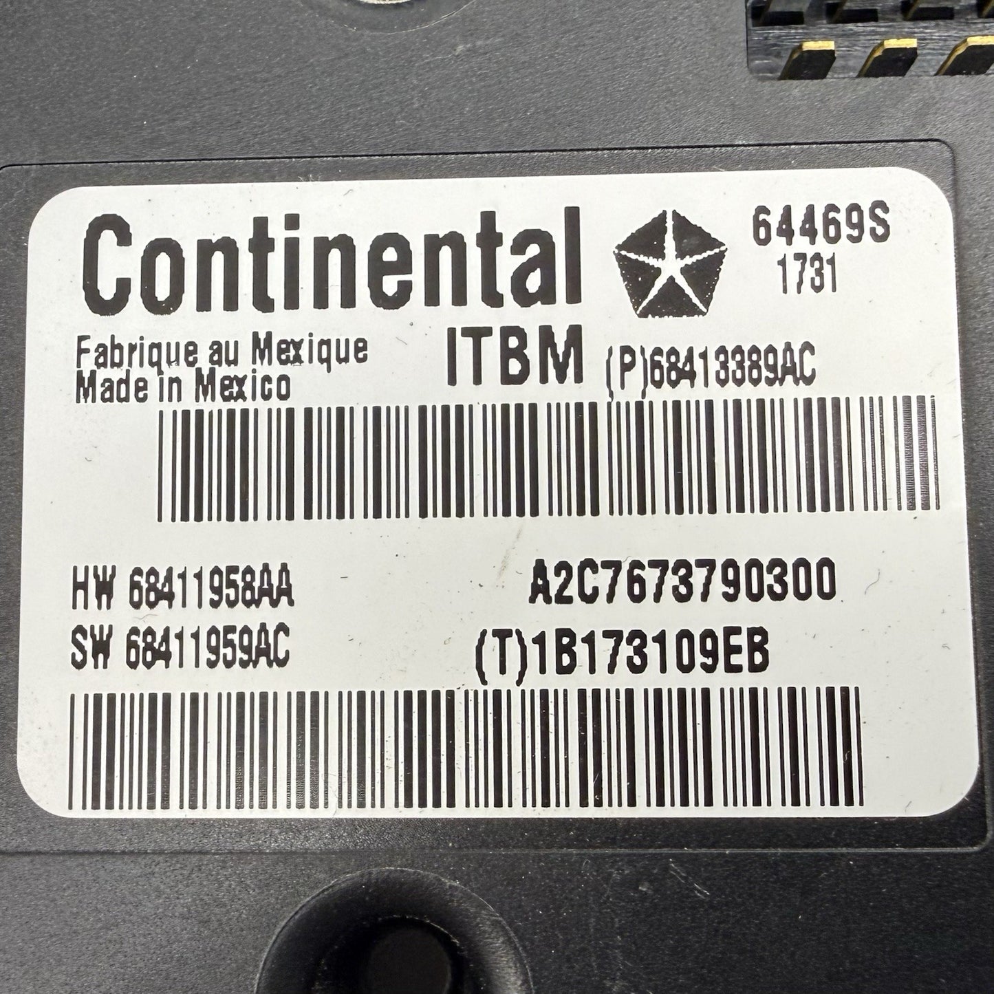 19-24 Ram 2500 3500 Trailer Towing Tow Brake Control Module 68413389AC OEM