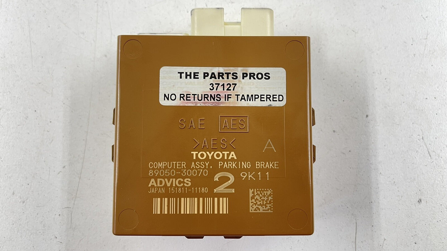 16-20 LEXUS GS F PARKING BRAKE PARK BRAKE CONTROL MODULE 89050-30070 OEM