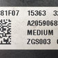 15-18 MERCEDES-BENZ C63S W205 REAR FUSE RELAY JUNCTION BOX A 205 906 85 01 OEM
