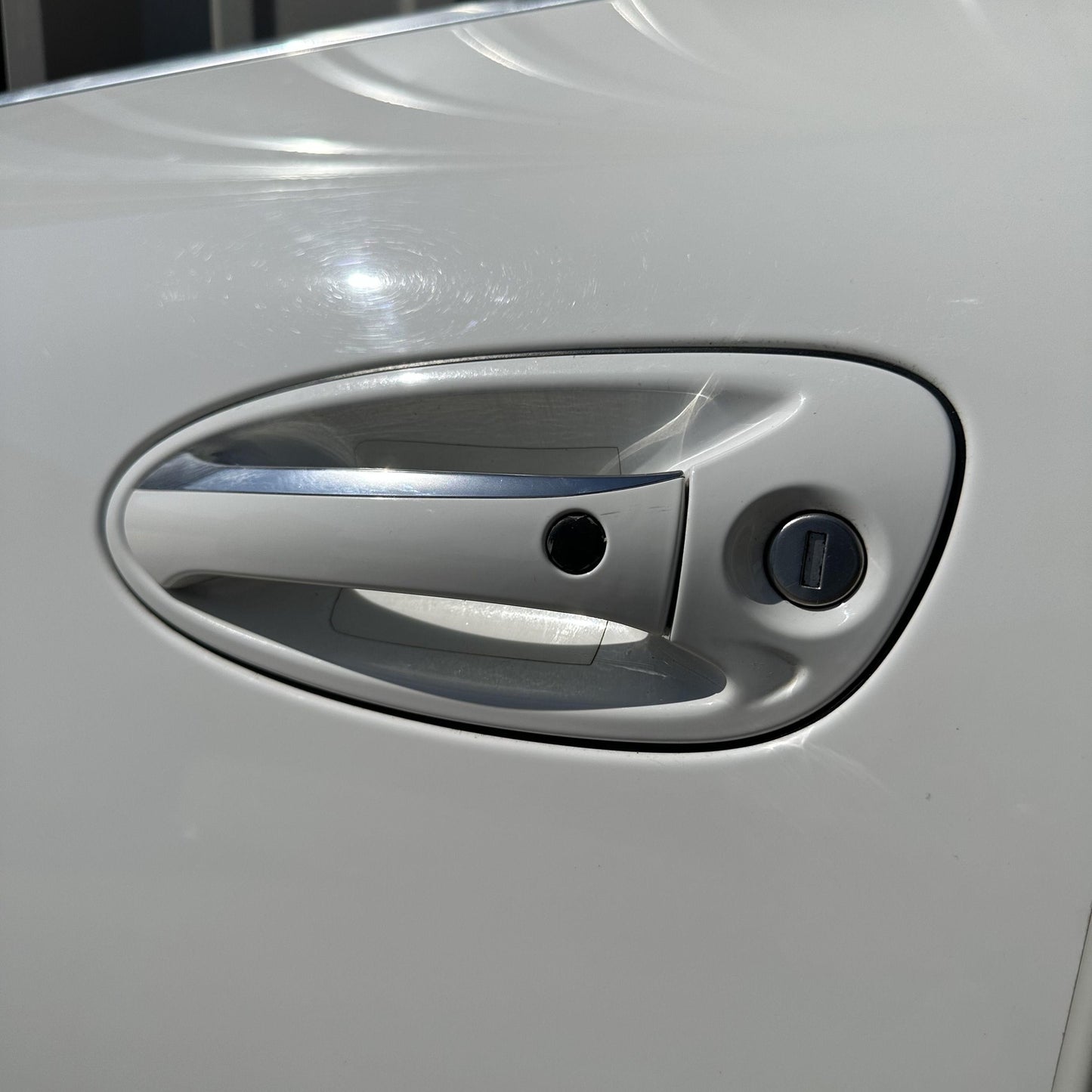 10-16 PORSCHE PANAMERA DRIVER LEFT FRONT DOOR SHELL WHITE OEM