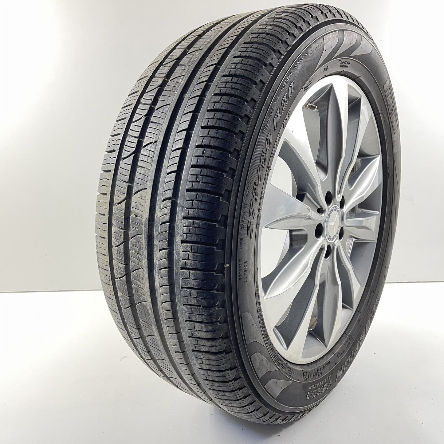 13-16 MERCEDES GL350 X166 WHEEL RIM W/ TIRE 20x8.5 +62 OFFSET 1664012802 OEM