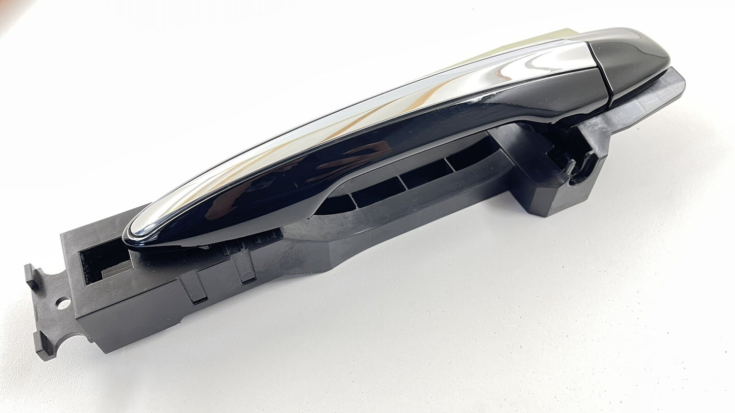 14-22 INFINITI Q50 DRIVER LEFT REAR EXTERIOR DOOR GRAB HANDLE BLACK OEM