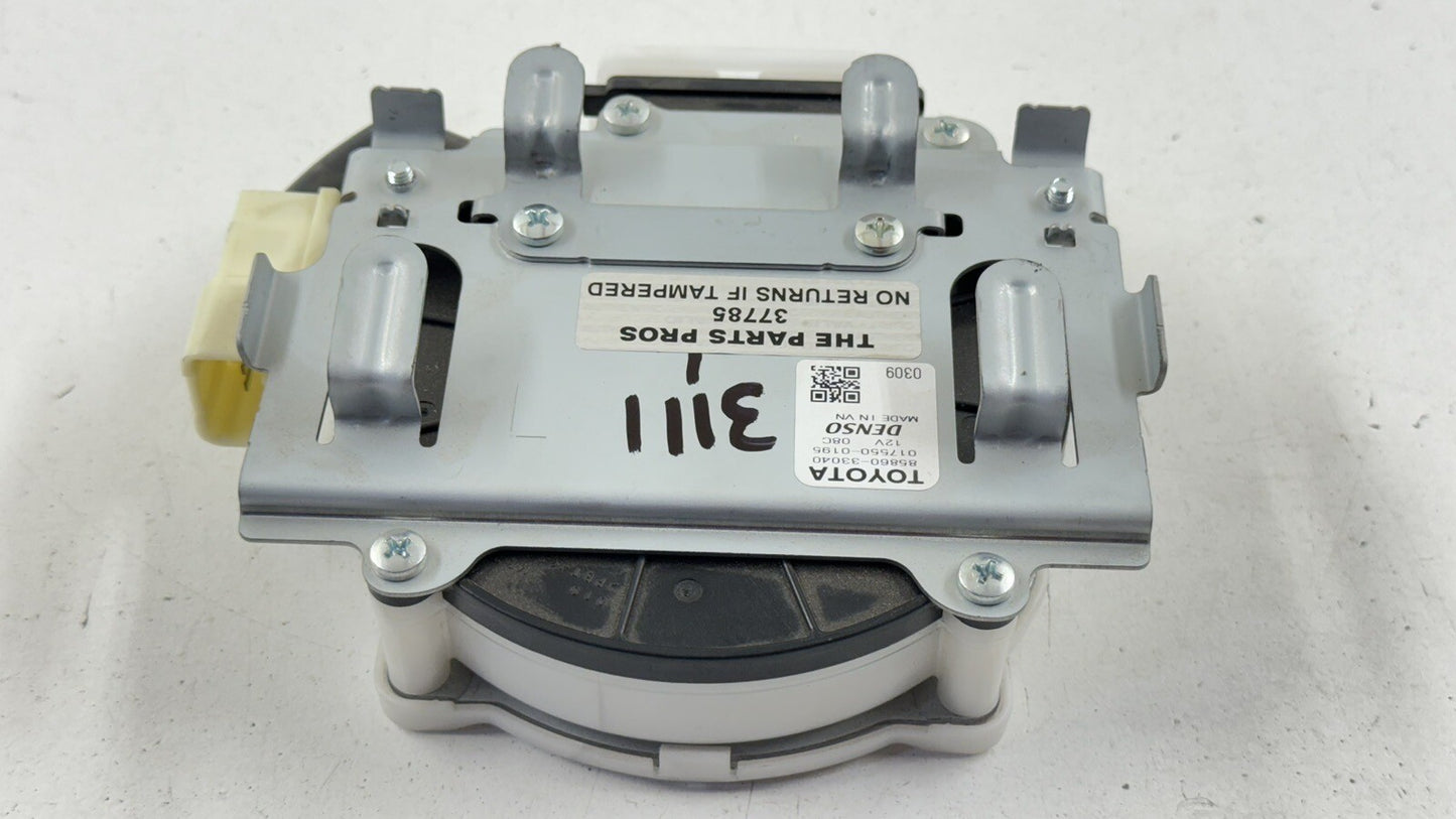 16-20 LEXUS GS F DRIVER LEFT FRONT SEAT FAN BLOWER WHEEL MOTOR 85860-33040 OEM