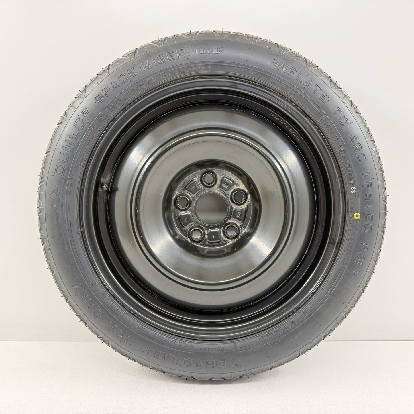 21-26 Lexus IS300 IS350 Emergency Spare Tire Wheel Rim Donut 17" OEM