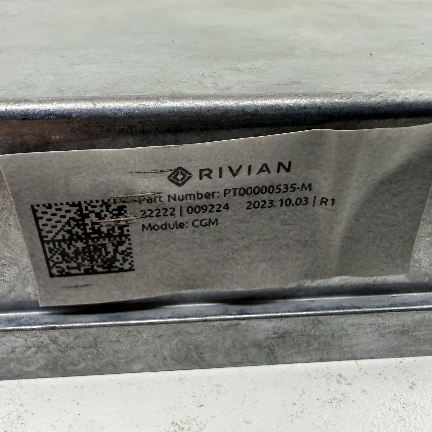 2022-2024 Rivian R1S R1T Dash Central Gateway Control Module PT00000535-M OEM