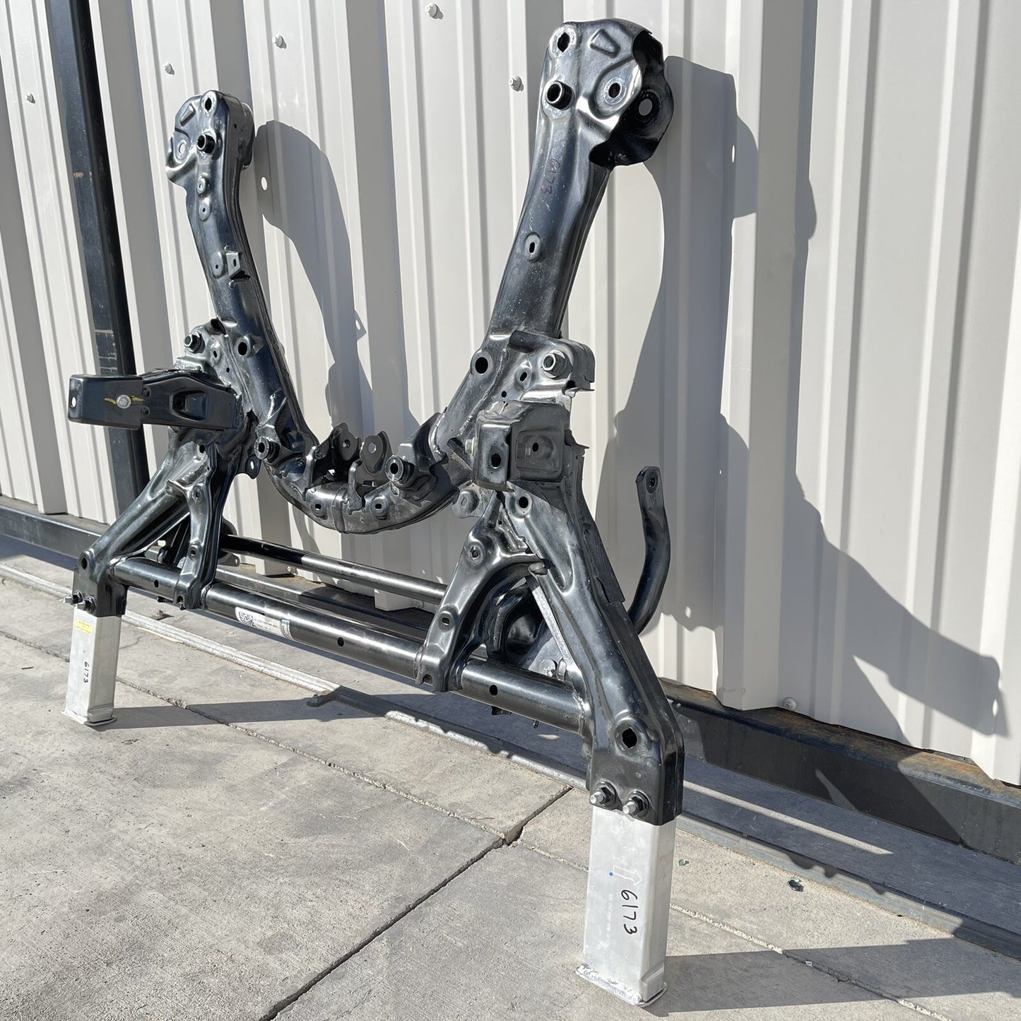 17-22 TESLA MODEL 3 FRONT SUSPENSION CRADLE ENGINE SUBFRAME CROSSMEMBER OEM