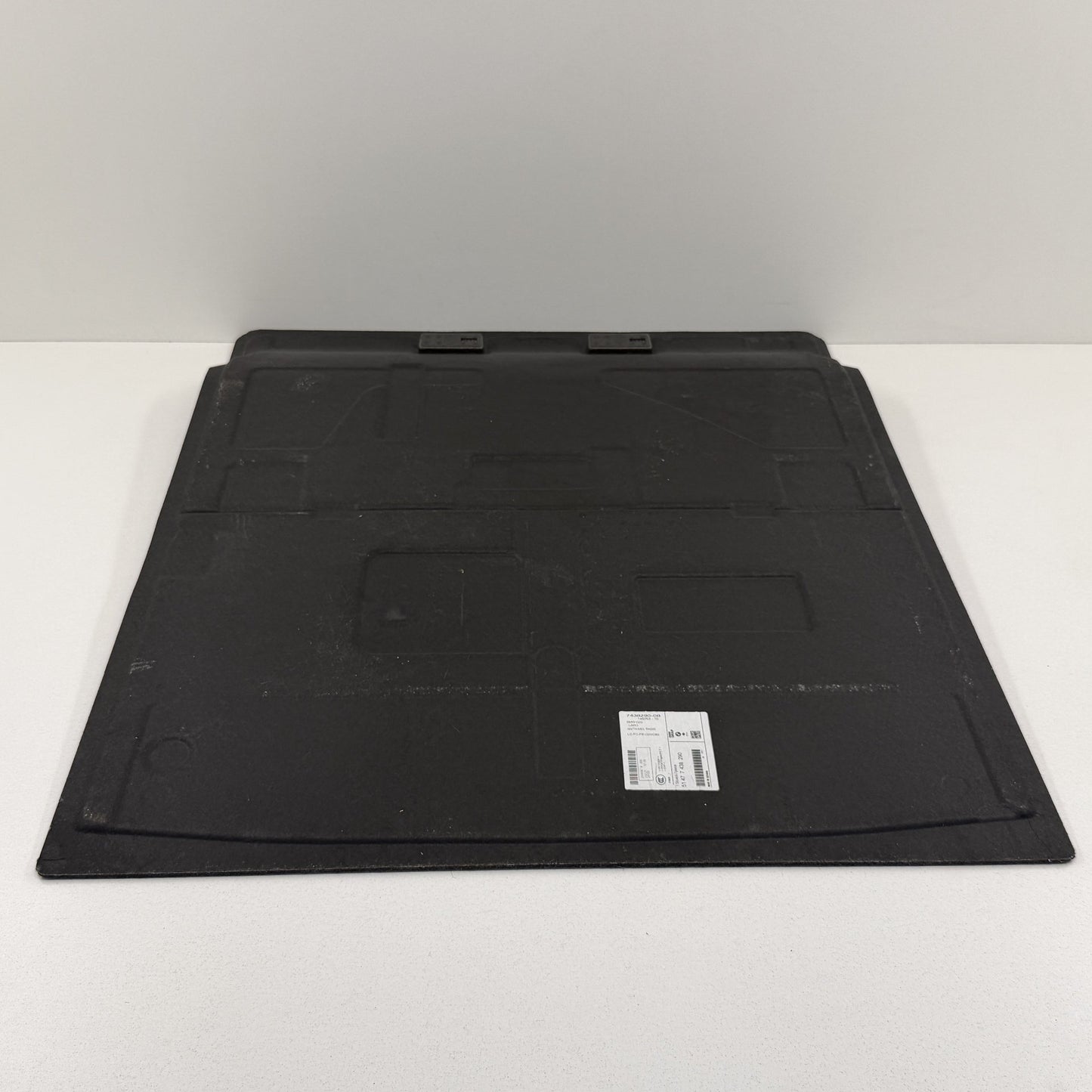2021-2026 BMW M3 M4 G80 G82 Rear Trunk Cargo Floor Carpet Black 7438290 OEM