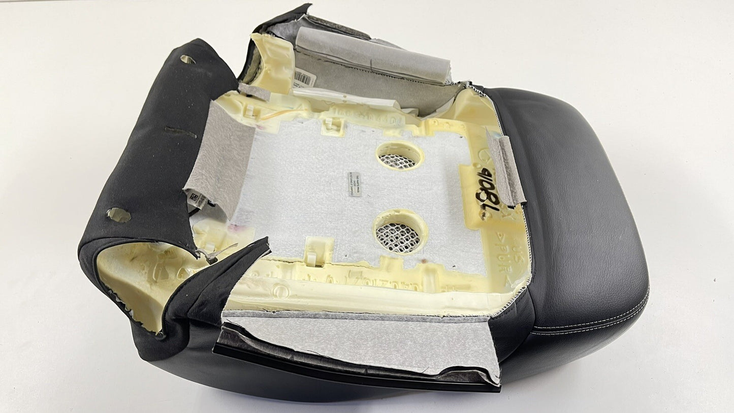 13-16 MERCEDES BENZ GL350 X166 DRIVER LEFT FRONT UPPER SEAT CUSHION COVER OEM