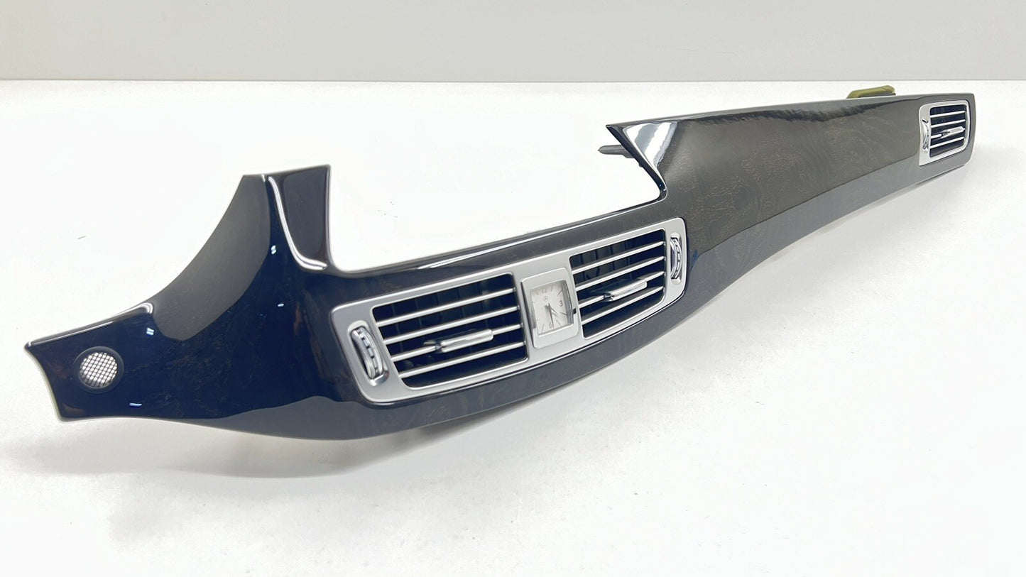 12-18 MERCEDES BENZ FRONT DASH BOARD DASHBOARD TRIM PANEL W/ AIR VENTS PAIR OEM