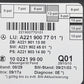 07-13 MERCEDES BENZ S550 W221 LEFT OR RIGHT REAR DOOR CONTROL MODULE OEM