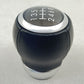 15-21 SUBARU WRX 6 SPEED GEAR SHIFT KNOB LEATHER BLACK OEM