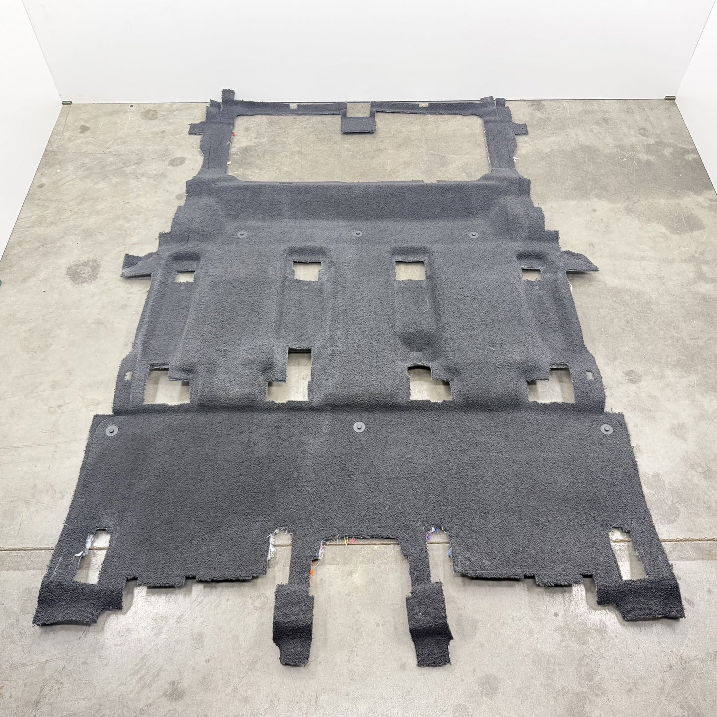 2022-2024 Rivian R1S Interior Floor Carpet Complete Set Black OEM