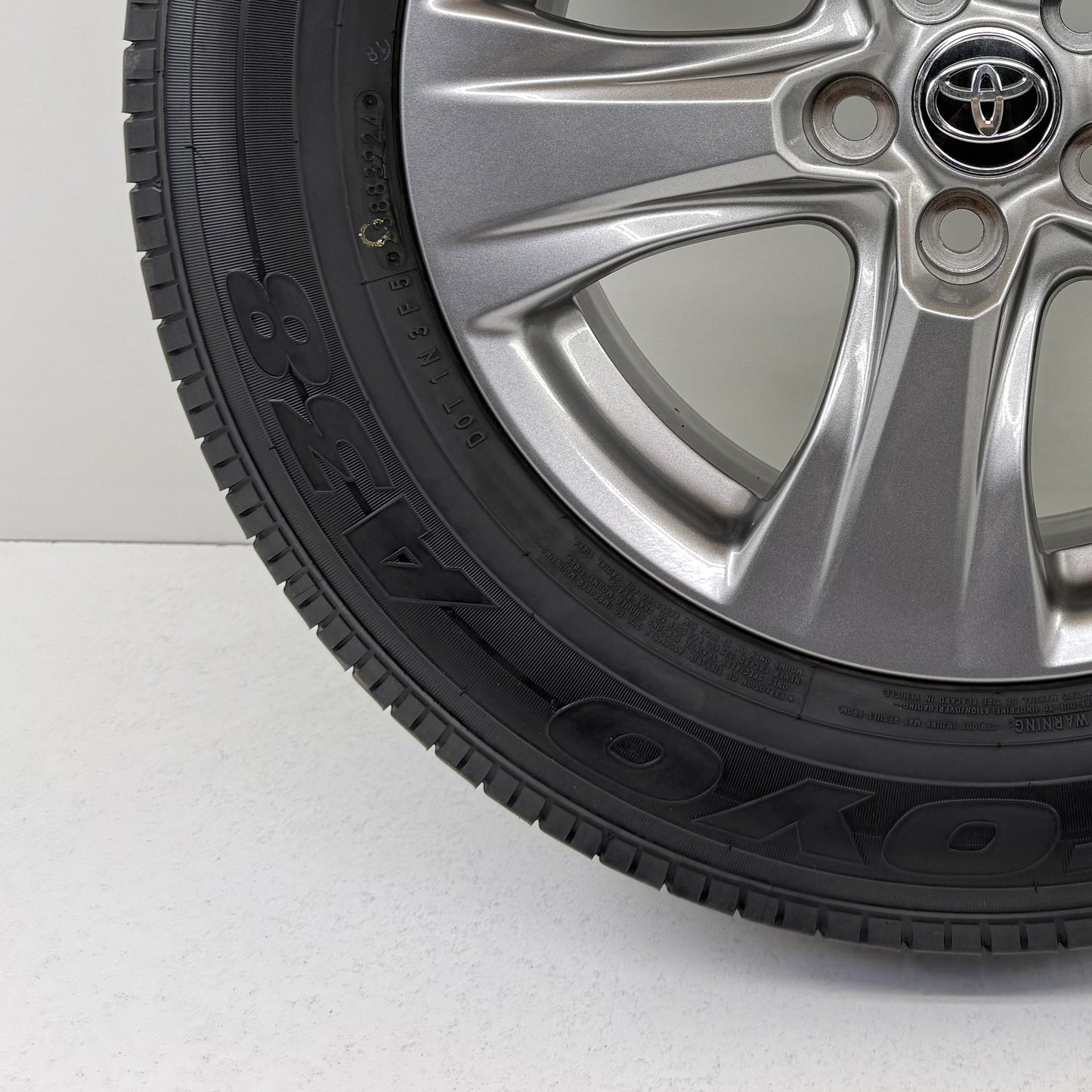 2022-2025 Toyota RAV4 Hybrid 17" 17x7 Wheel Rim W/ Tire 42611-42A30 Factory OEM